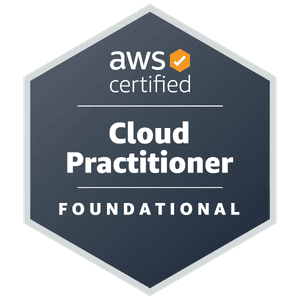 Badge AWS Certified Cloud Practitioner