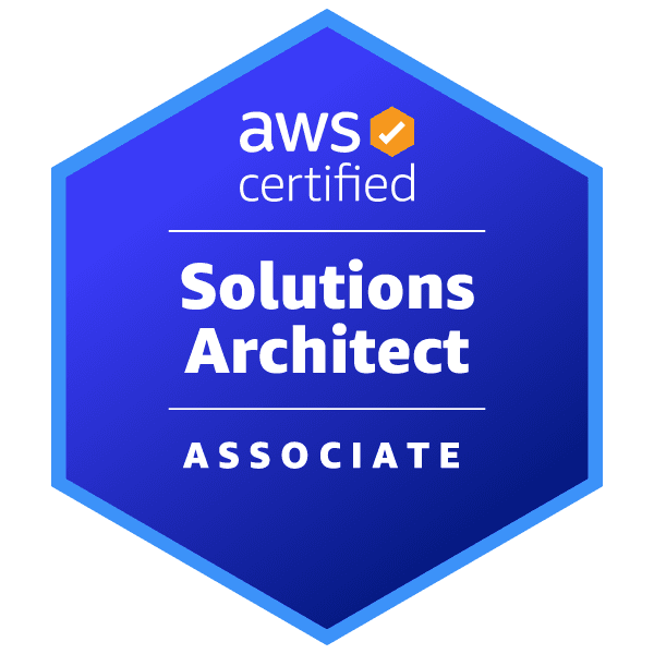 Badge AWS Certified Solutions Architect – Associate
