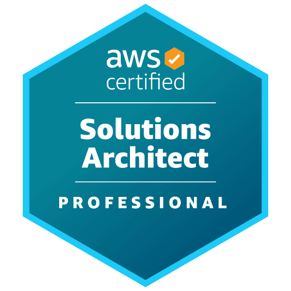 Badge AWS Certified Solutions Architect – Professional