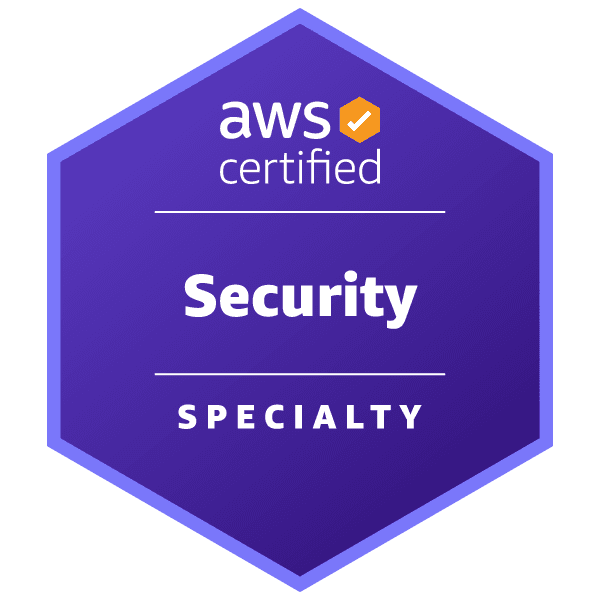 Badge AWS Certified Security – Specialty